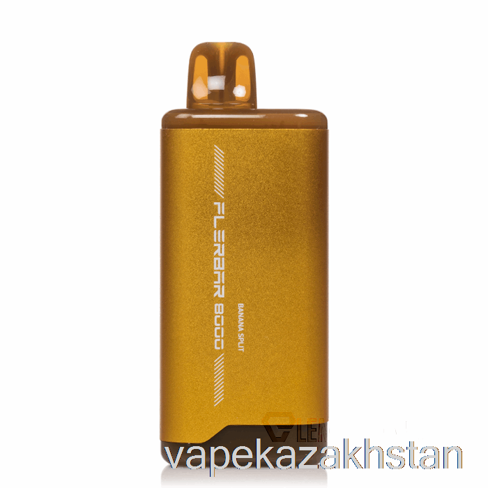 Vape Kazakhstan FLERBAR 8000 Disposable Banana Split